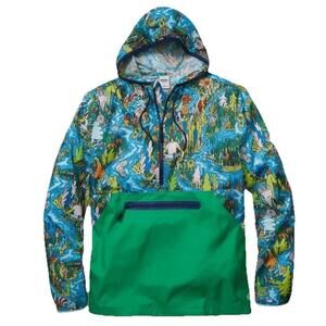 Bonobos Fielder Lightweight Anorak Pullover Jacket Windbreaker Mens S